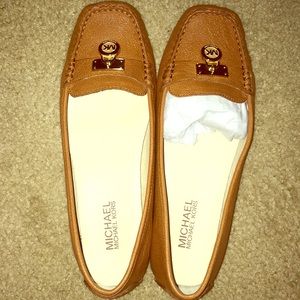 Michael Kors Leather Loafers